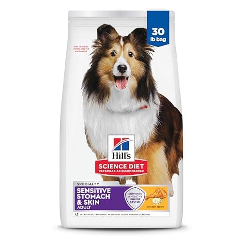 Hill's Science Diet Dry Dog Food, Adult, Sensitive Stomach & Skin, Chicken Recipe, 30 Lb Bag