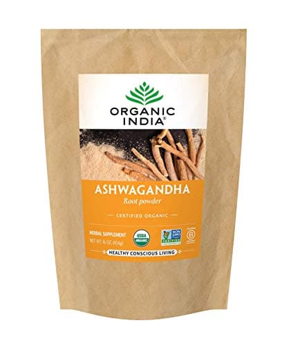 Organic India Ashwagandha Herbal Supplement Powder