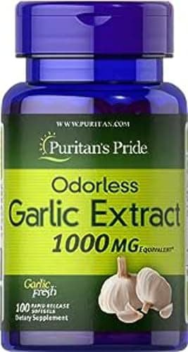 Puritan s Pride Odorless Garlic 1000 mg Softgels