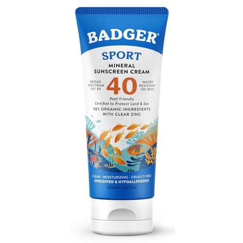 Badger Clear Zinc Sunscreen SPF 40