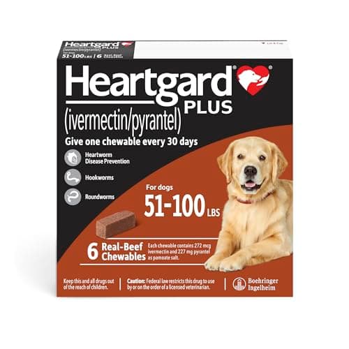 Heartgard Plus Chewables for Dogs: Buy Heartgard heartworm treatment