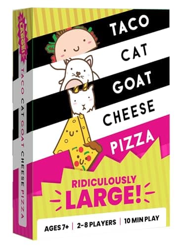 Taco Cat Goat Cheese Pizza – Crazy Squirrel Games & Toys
