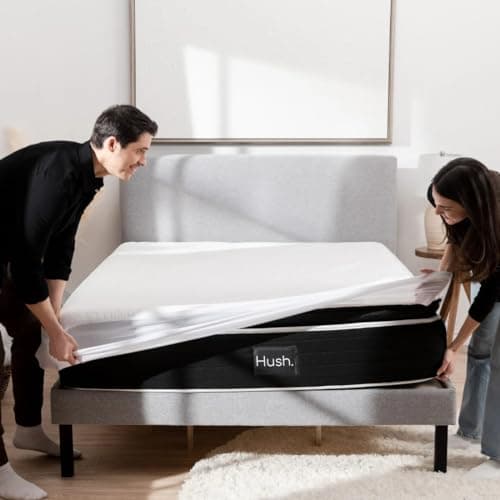 Hush Iced Mattress Protector | Soft & Hypoallergic | Waterproof | California King | Tencel Fibres
