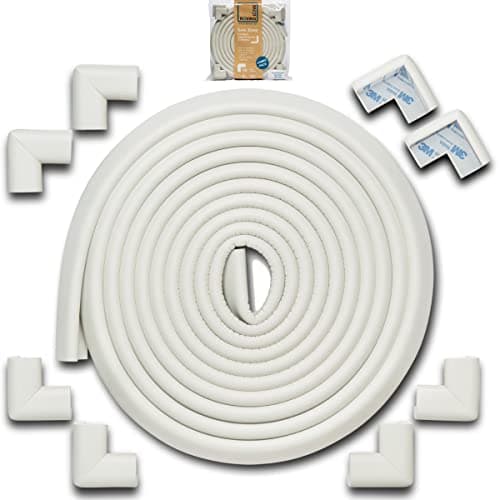 Roving Cove HeftyFit Corner Protectors for Baby Proofing, 8 Large Corn