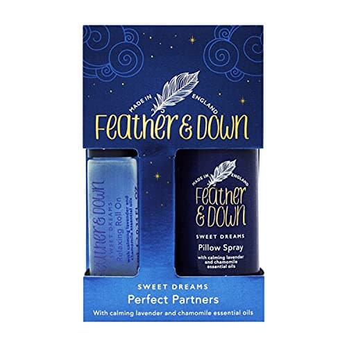Feather & Down 100ml Sweet Dream Pillow Spray, With Calming Lavender & Chamomile Essential Oils, Encouraging Calm, Tranquility & a Restful Night's Sleep, Vegan & Cruelty Free