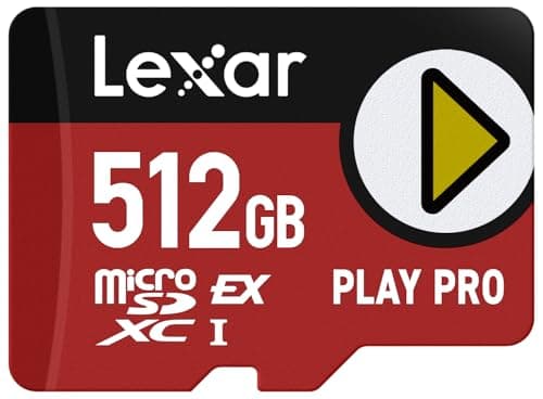 Lexar Play 1TB microSDXC UHS-I-Card, Up to 150MB/s Read, Compatible-with Nintendo-Switch, Portable Gaming Devices, Smartphones and Tablets (LMSPLAY001T-BNNNU)