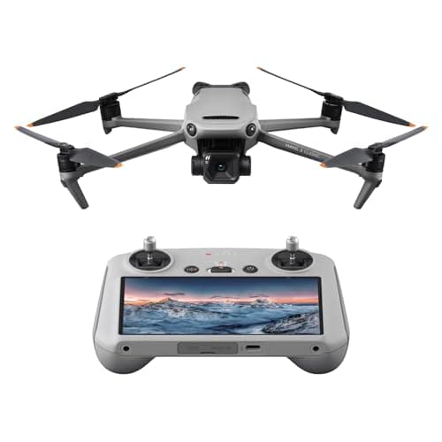 DJI Mavic 3 Classic (DJI RC) – Drone with Camera, 4/3 CMOS Hasselblad Camera, DJI RC Remote Controller, 5.1K HD Video, 46-Min Flight Time, Obstacle Sensing, Drone for Adults, 15km Transmission Range, RTH