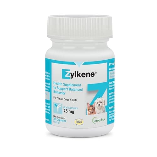 Vetoquinol Zylkene Calming Aid for Pets 75mg Capsules