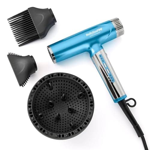 BaBylissPRO TT Tourmaline Titanium Travel Dryer (Red)