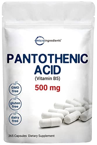 Vitamin B5 Structure Pantothenic Acid, Vitamin B5, Pantothenate