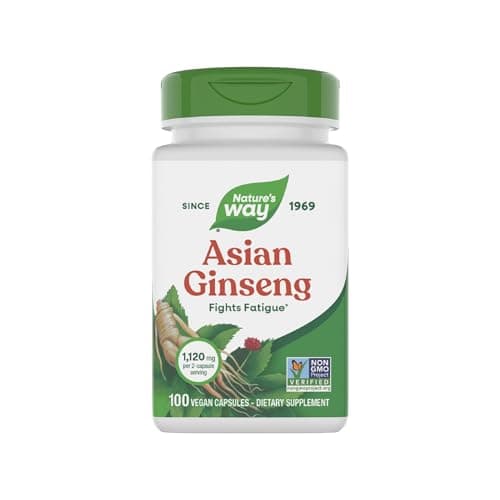 Nature s Way raíz de ginseng coreano 550 mg