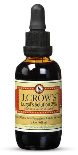 J.CROW'S® Lugol's Solution of Iodine 2% 2oz | Lazada PH