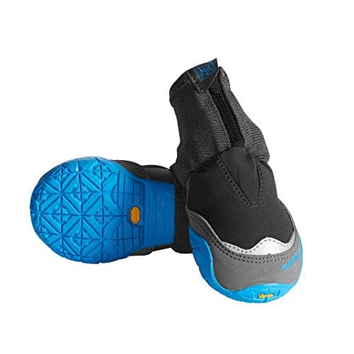 Ruffwear, Polar Trex Waterproof Winter Dog Boots with Rubber Soles for Cold Weather, Obsidian Black, 3.00 in (2 Boots)