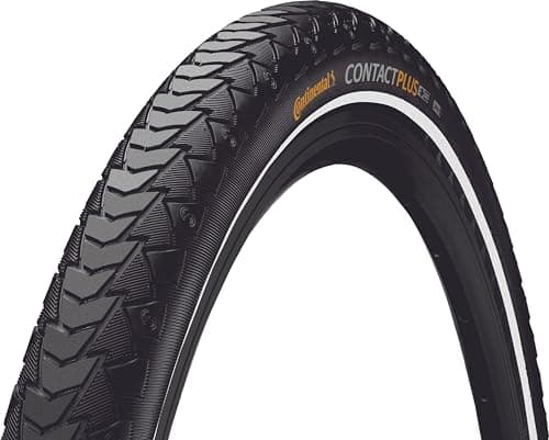 Continental Contact Plus Travel 700c Wire Road Tire - Black – Cambria Bike