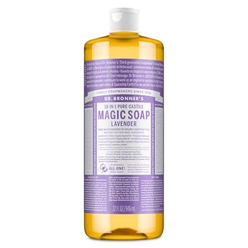 Jabón líquido de manos Dr. Bronner s Pure-Castile - Sin fragancia Baby Mild