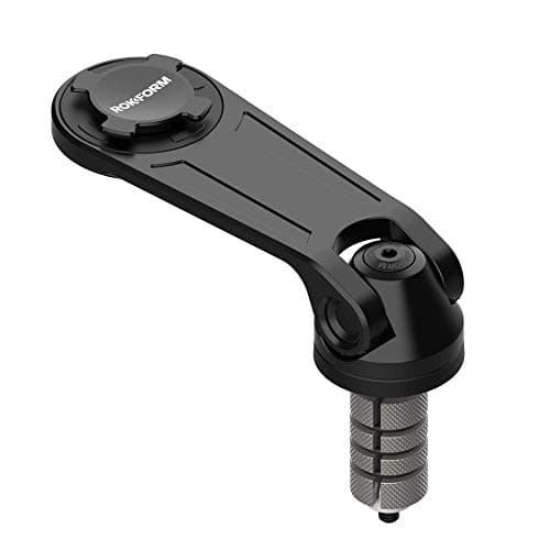 Rokform [Mount Only] Pro Series Motorcycle Phone Mount CNC Machined Aluminum, Twist Lock and Magnetic Mounting