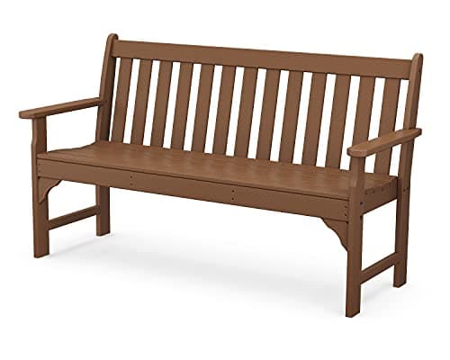 Poly-Wood GNB60MA Vineyard 60-Inch Bench, Mahogany