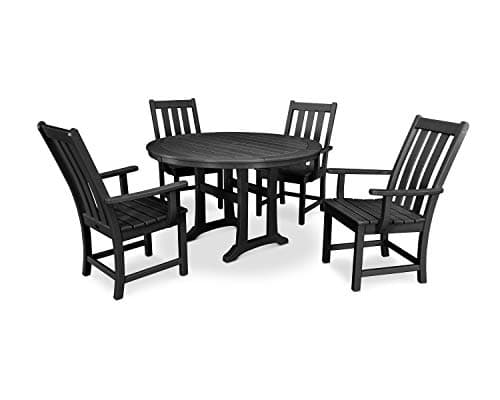 POLYWOOD Vineyard 5-Piece Folding Dining Set
