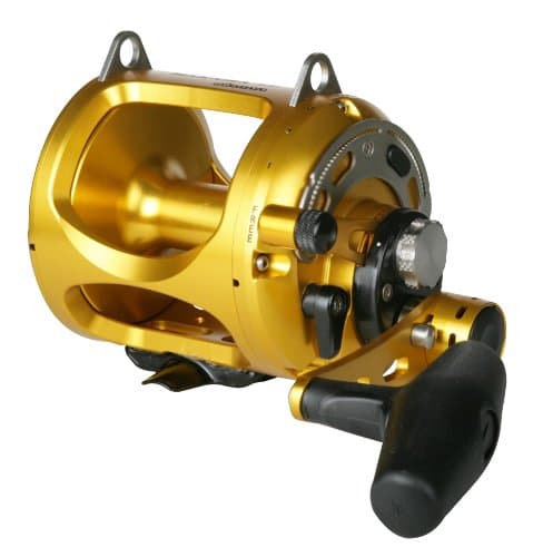 Zenith Okuma MAKAIRA MK-50WII(J)/Gold (Makaila Lever Drag Reel) Wide Body Two Speed