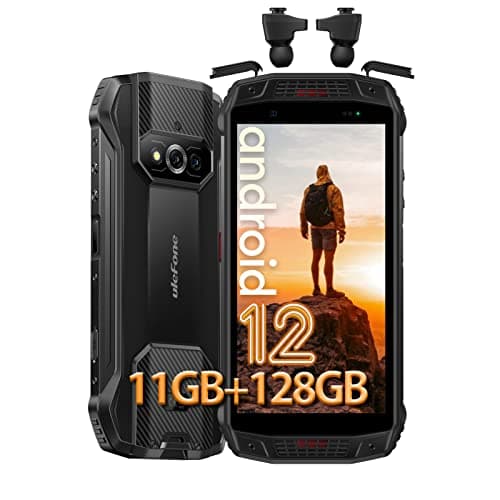 Ulefone Armor 28 Ultra 5G AI Rugged Smartphone Thermal Imaging (32GB+1TB), MTK Dimensity 9300+, 6.67” AMOLED+1.04” Sub-Screen 64MP+50MP+50MP, 10600mAh 120W IP68/IP69K, 8K Video, Widevine L1, WiFi 7