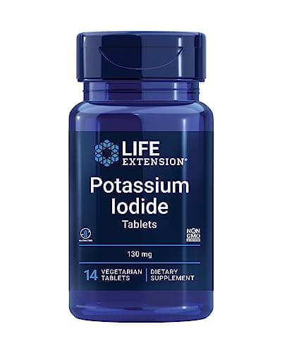 Life Extension Potassium Iodide 130mcg Tablets