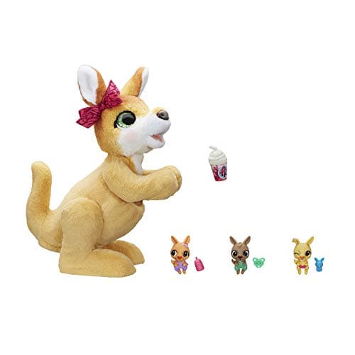 FurReal Mama Josie The Kangaroo Interactive Pet with Surprise Babies