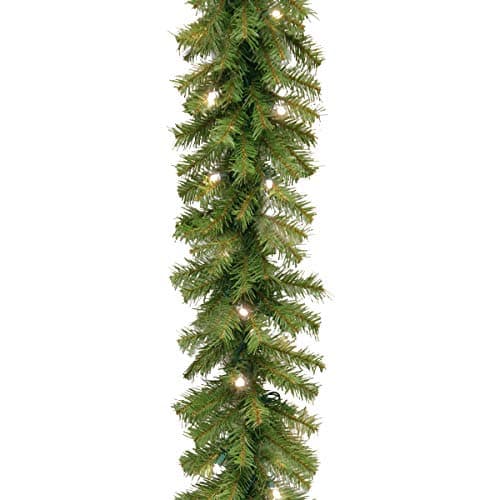 National Tree Company Artificial Christmas Garland, Green, Norwood Fir ...