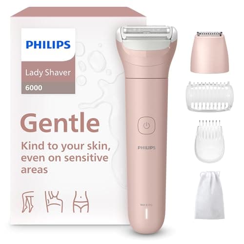 Philips SatinShave Prestige Women's Electric Shaver, Cordless Wet & Dry Use, 5 Accessories, BRL170/00