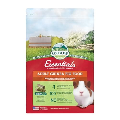 Oxbow Essentials Adult Guinea Pig Food 5lbs - Walmart.com
