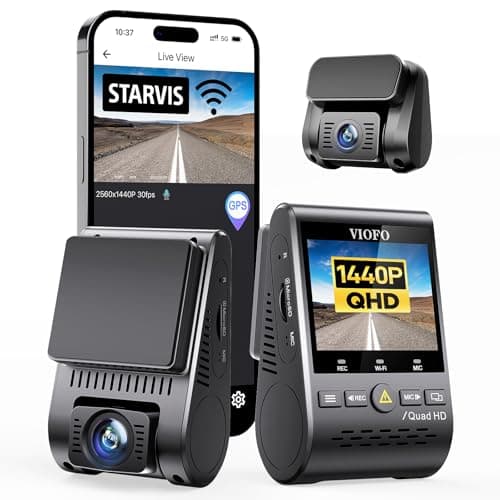 Viofo A129 PLUS DUO 2K Dual Channel Dash Cam With Wifi And GPS