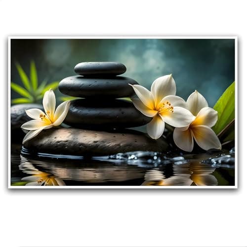Zen Garden Tranquility Canvas by Designart