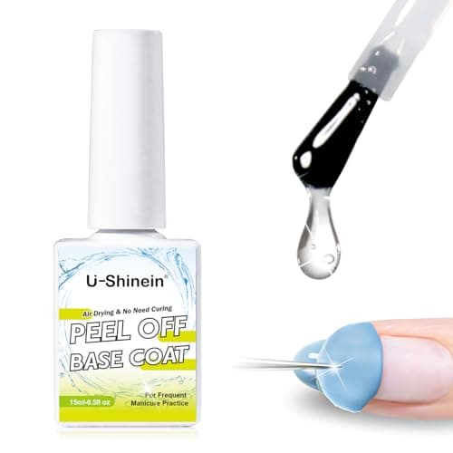 UNT Ready for Takeoff Peelable Base Coat, Peel Off Base Coat for Nail ...