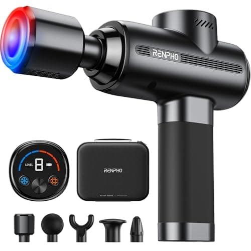 RENPHO Back Neck Massager with Heat, Shiatsu Shoulder Massager - Harman ...