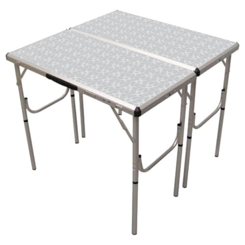 Mesa plegable para exteriores Coleman con altura ajustable