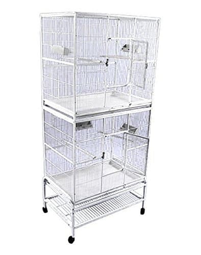 Questions and Answers about A&E CAGE COMPANY Double Stack Flight Bird Cage
