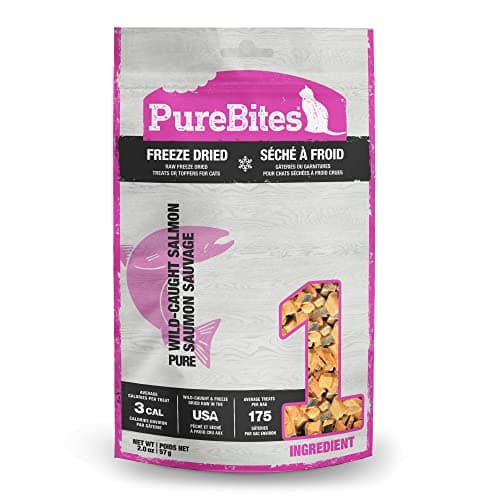 PureBites saumon sauvage d Alaska lyophilisé pour chats