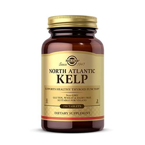 Amazon.com: Solgar North Atlantic Kelp, 250 Tablets - Natural ...