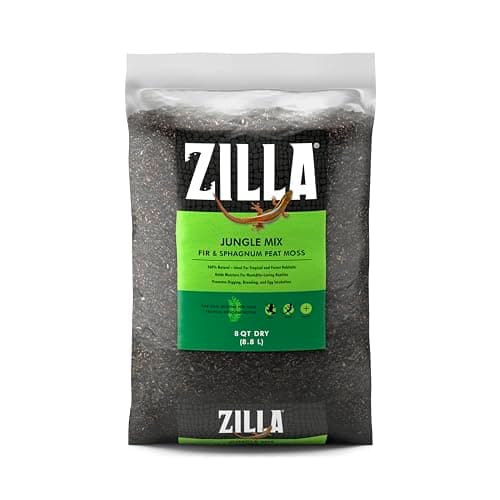 Zilla 11414 Beaked Terrarium Moss, 5-Quart Bag