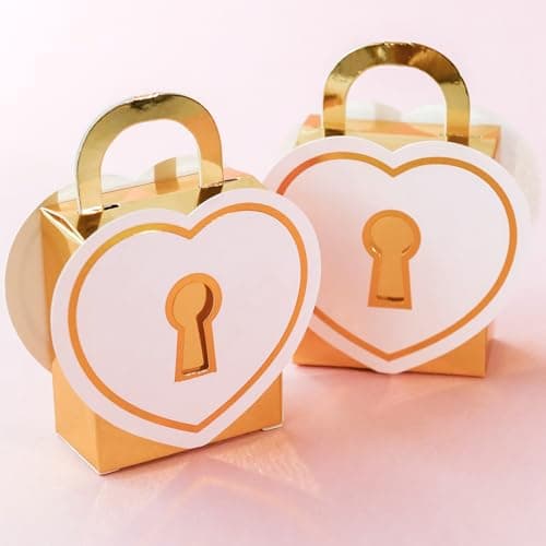 Kate Aspen® Pink Love Lock Favor Box, 24 Count | Michaels | Love lock ...