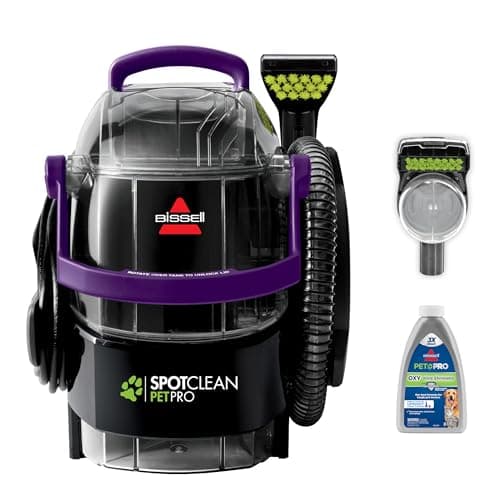BISSELL ProHeat Pet Spot Eraser & Upholstery Stain Machine, Compact Rug ...
