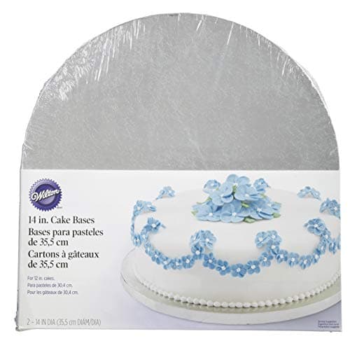 Wilton Cake Board - Silver Glitter – Posh Pantry