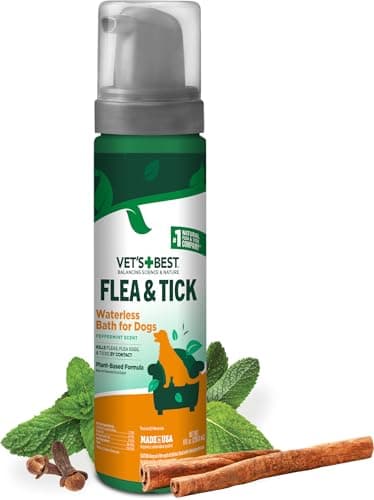 Vet s Best Flea and Tick Waterless Bath Foam