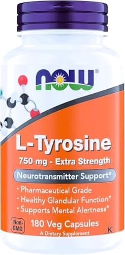 Now Foods L-Tyrosine 750 Mg - 90 Cap