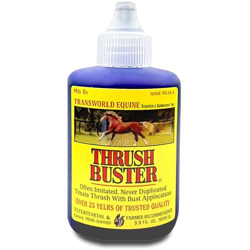 Mustad Thrush Buster, 2-Ounce Hoof Thrush Treatment, Long-Lasting ...