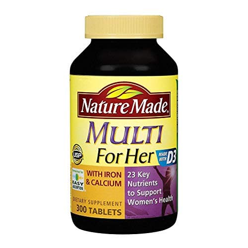 Nature Made Multi Complete with Iron, 130 Tablets-3 Pack - Walmart.com