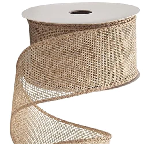 Cinta de arpillera de 3 pulgadas de ancho, cinta de tela de arpillera ...