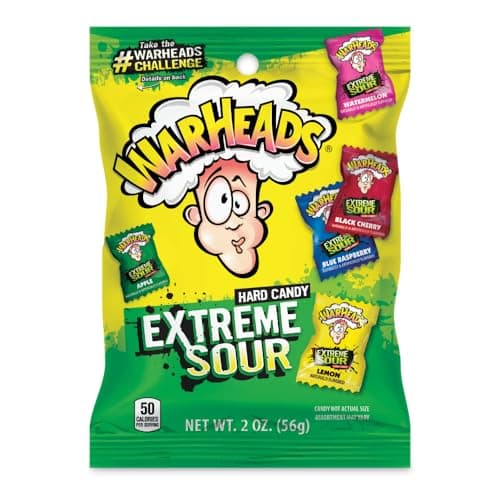 Warheads Extreme Sour Hard Candy 964g, 24,90