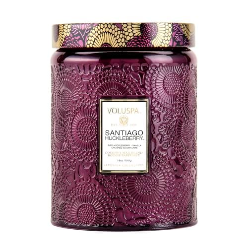Voluspa Japonica Santiago Huckleberry Large Jar Candle