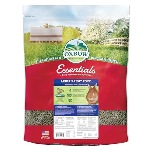 OXBOW 1022012500 Essentials Bunny Basics T Adult Food 25LB Bulk Bag