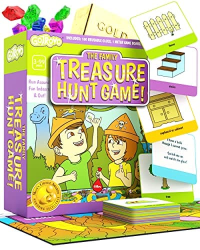 GOTROVO The Family Treasure Hunt Game! Active Search and Find Treasure ...